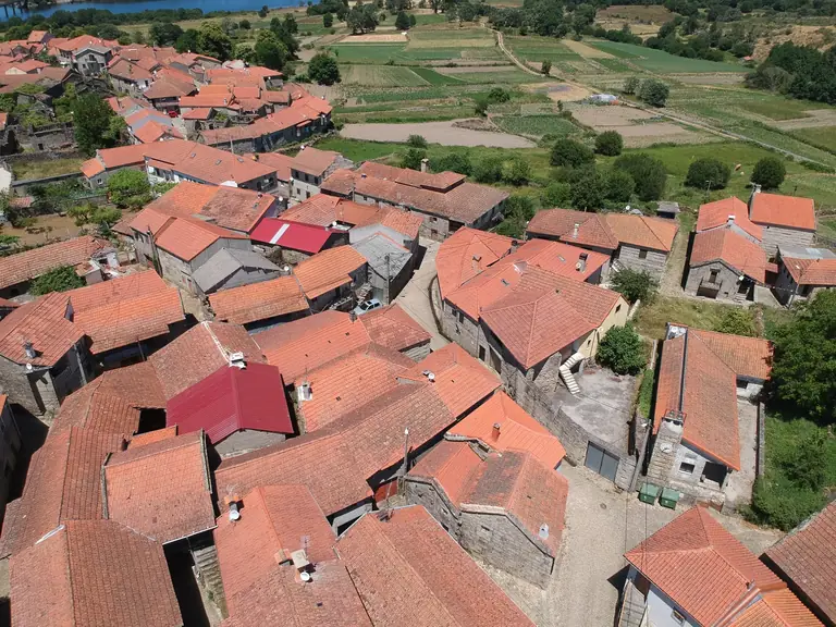 Vue aérienne de Tourém