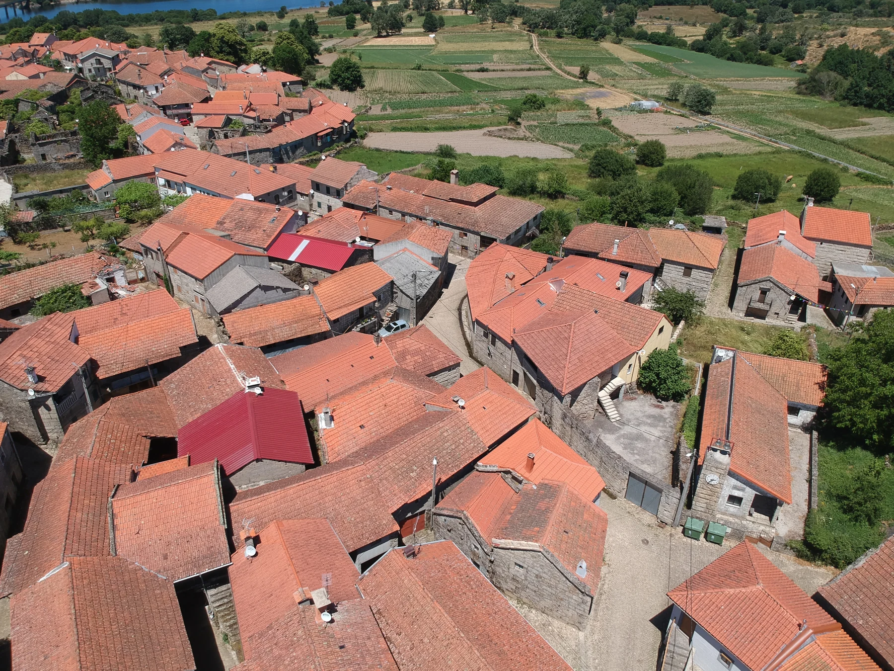 Vista aérea de Tourém